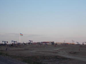 Olievelden / Oil fields @ Baku