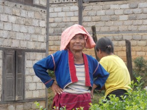 Kalaw trekking: Palaung vrouw / Palaung woman