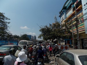 Phnom Pehn: verkeer / traffic