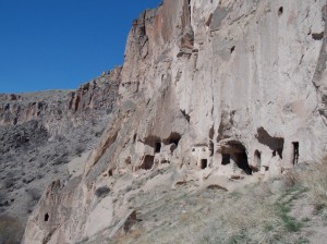 Ihlara valley: rotswoningen / cave houses