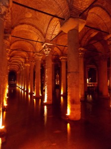 Istanboel: Basilica cisterns