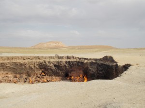 Darvaza: gaskrater / gas crater