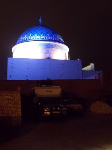 Yazd: slaapplaats / sleeping spot