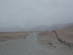 Pamir Highway: Chinese grens / border