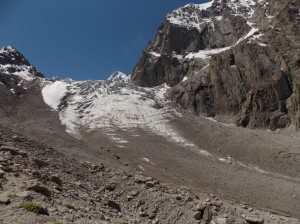 Ala-Archa: gletsjer / glacier