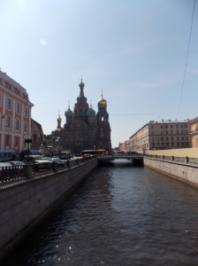 Sint-Petersburg: Kerk van de Verlosser van het Bloed  / Saint-Petersburg: Church of the Saviour of the Spilled Blood 