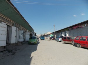 Automarkt in Osh / Car bazar in Osh