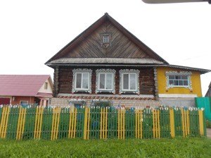 Russische houten huizen / Russian wooden houses